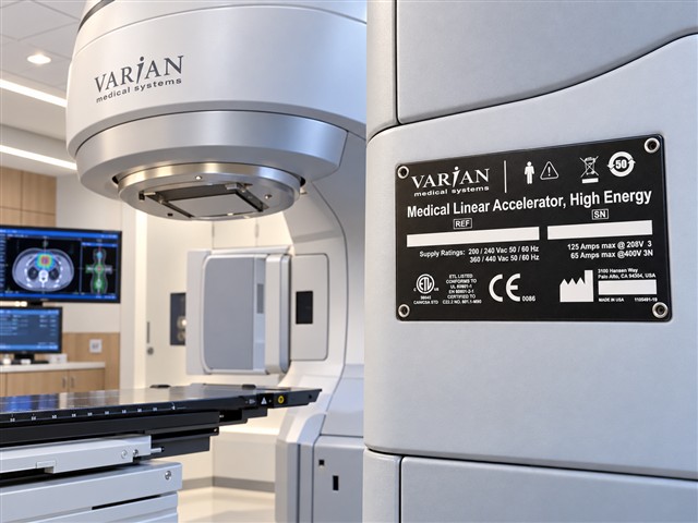 Identificación de equipo Varian