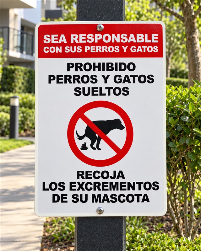Reglamento de responsabilidad para mascotas