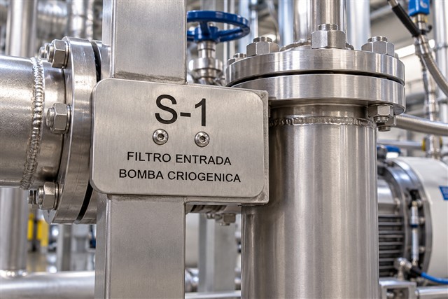 Placa S-1 para filtro de entrada