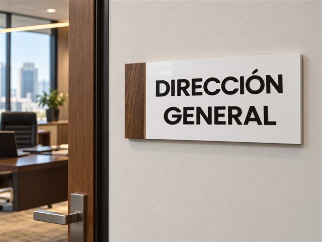 Identificación de oficina de Dirección General